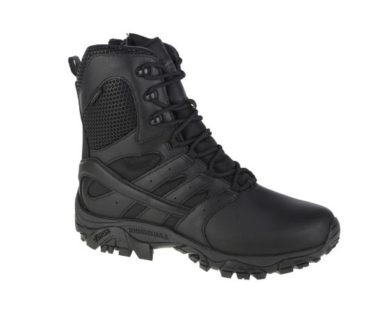 lacitesport.com - Merrell Moab 2 8'' Response Waterproof Chaussures de randonnée Homme, Couleur: Noir, Taille: 46,5