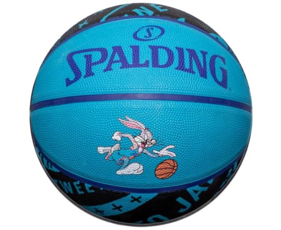 lacitesport.com - Spalding Space Jam Tune Squad Bugs Ballon de basket, Couleur: Bleu, Taille: 7