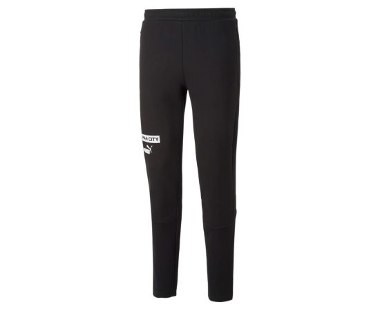 lacitesport.com - Puma Manchester City Pantalon Casual 22/23 Homme, Couleur: Noir, Taille: M