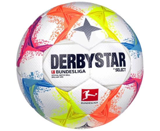 lacitesport.com - Derbystar Bundesliga Brillant APS v22 Ballon de foot, Couleur: Multicolore, Taille: 5