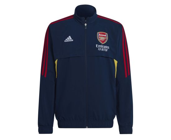 lacitesport.com - Adidas FC Arsenal Veste Prematch 22/23 Homme, Couleur: Bleu Marine, Taille: L