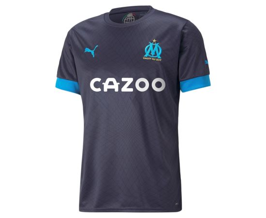 lacitesport.com - Puma OM Maillot Extérieur 22/23 Enfant, Couleur: Bleu Marine, Taille: 7/8 ans