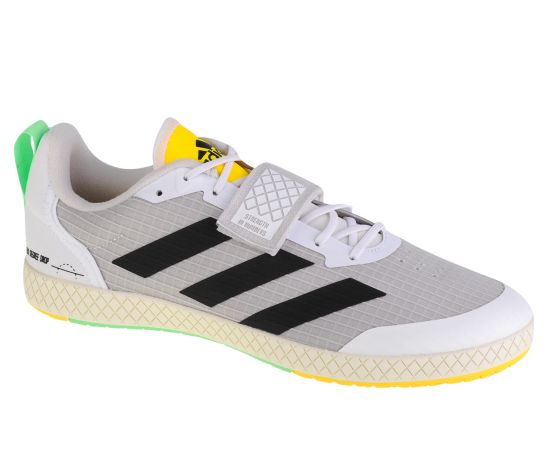 lacitesport.com - Adidas The Total - Chaussures d'haltérophilie, Couleur: Blanc, Taille: 36