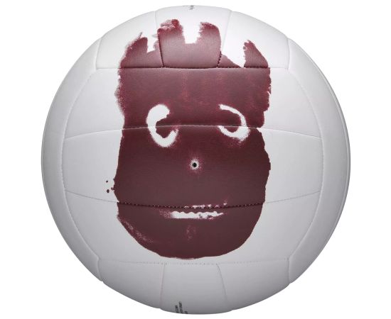 lacitesport.com - Wilson Réplique "Seul au Monde" Mr Wilson Ballon de volley, Couleur: Blanc, Taille: 5