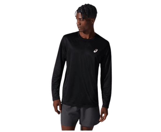 lacitesport.com - Asics Core LS T-shirt de running Homme, Couleur: Noir, Taille: XL