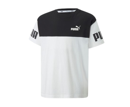 lacitesport.com - Puma PWR CLB T-shirt Enfant, Couleur: Blanc, Taille: 10 ans