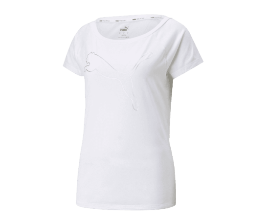 lacitesport.com - Puma TR JRS CAT T-shirt Femme, Couleur: Blanc, Taille: M