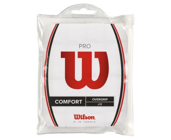 lacitesport.com - Wilson Pro Overgrip x 12 Grips, Couleur: Blanc