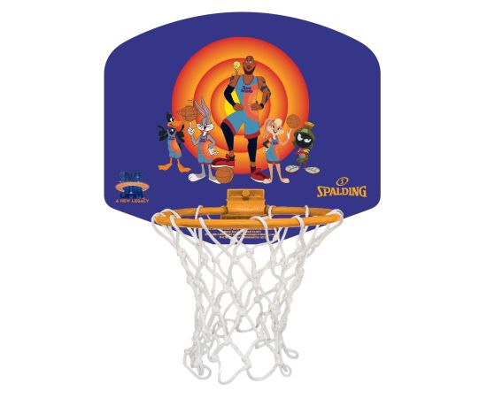 lacitesport.com - Spalding Set Space Jam Mini Panier de basket, Couleur: Violet, Taille: TU
