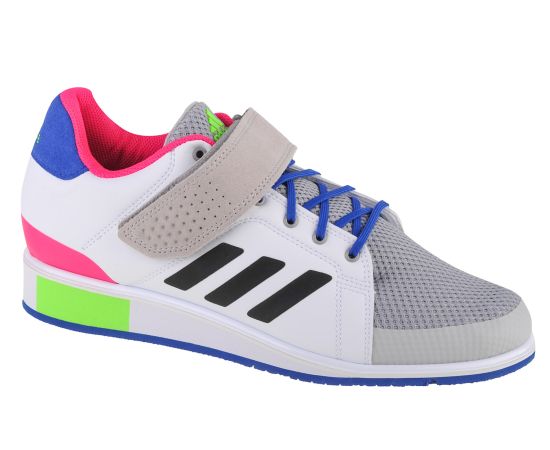 lacitesport.com - Adidas Power Perfect 3 - Chaussures d'haltérophilie, Couleur: Blanc, Taille: 42
