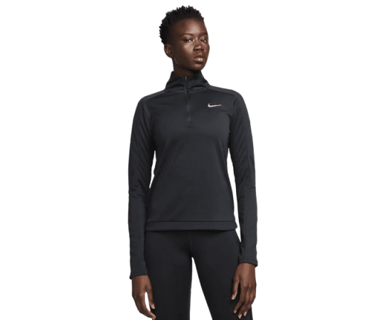 lacitesport.com - Nike Df Pacer Maillot de running Femme, Couleur: Noir Argent, Taille: XL