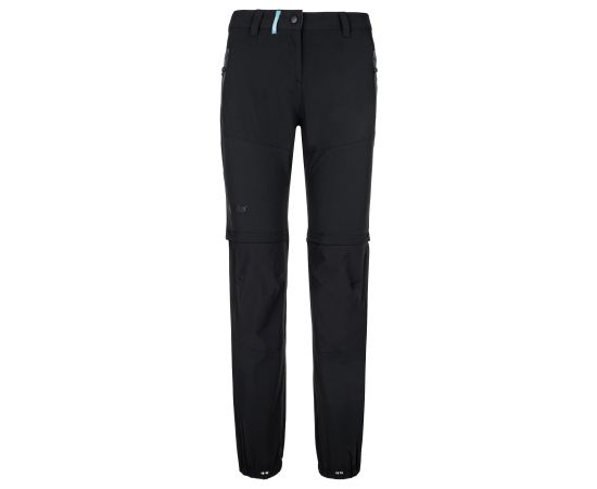 lacitesport.com - Kilpi HOSIO-W Pantalon randonnée modulable femme , Couleur: Noir, Taille: 36