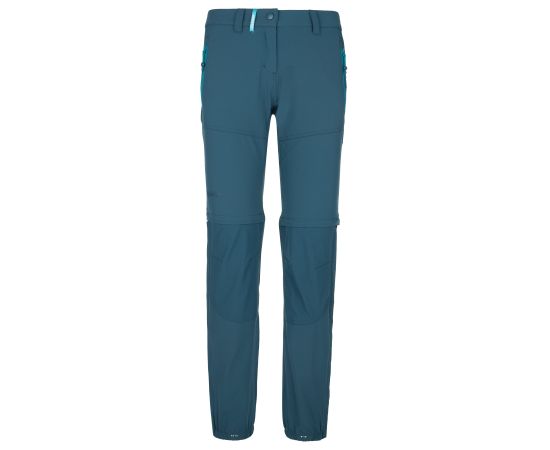 lacitesport.com - Kilpi HOSIO-W Pantalon randonnée modulable femme , Couleur: Turquoise, Taille: 38