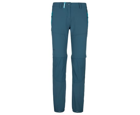 lacitesport.com - Kilpi HOSIO-W Pantalon randonnée modulable femme , Couleur: Turquoise, Taille: 42