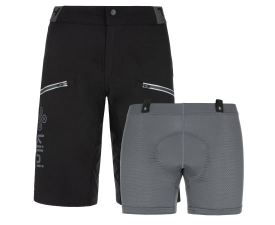 lacitesport.com - Kilpi TRACKEE-W Short de vélo Femme, Couleur: Noir, Taille: 34