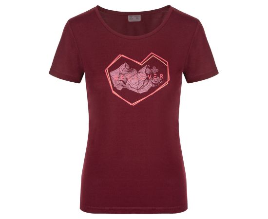 lacitesport.com - Kilpi GAROVE-W T-shirt randonnée femme , Couleur: Rouge, Taille: 36