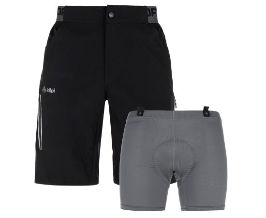 lacitesport.com - Kilpi TRACKEE-M Short de vélo Homme, Couleur: Noir, Taille: M