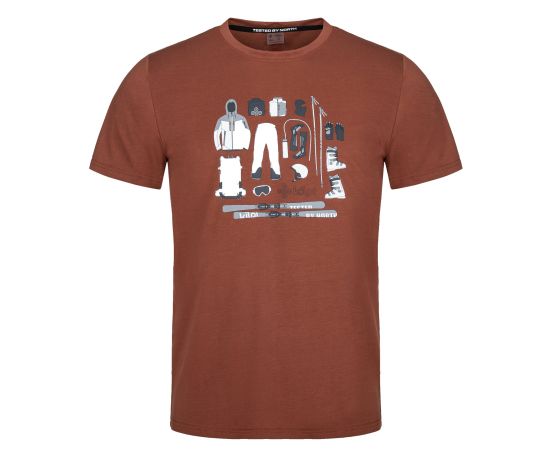 lacitesport.com - Kilpi TORNES-M T-shirt technique homme , Couleur: Rouge, Taille: M