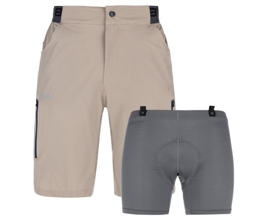 lacitesport.com - Kilpi TRACKEE-M Short de vélo Homme, Couleur: Beige, Taille: XL