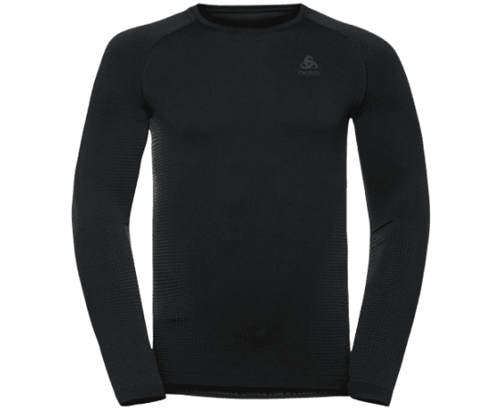 lacitesport.com - Odlo Performance Warm Eco T-shirt Homme, Couleur: Noir, Taille: M
