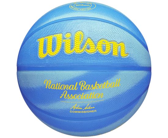 lacitesport.com - Wilson NBA DRV Pro Heritage Ballon de basket, Couleur: Bleu, Taille: 7