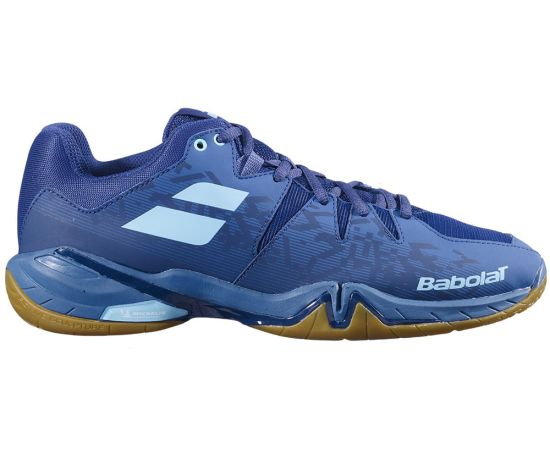 lacitesport.com - Babolat Shadow Spirit 2021 Chaussures de badminton Homme, Couleur: Bleu, Taille: 40