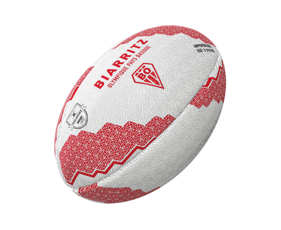 lacitesport.com - Gilbert Biarritz Supporter Ballon de rugby, Taille: T5