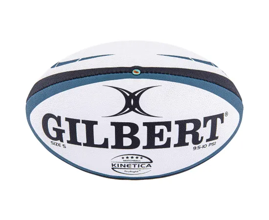 lacitesport.com - Gilbert Match Kinetica Ballon de rugby, Taille: T5