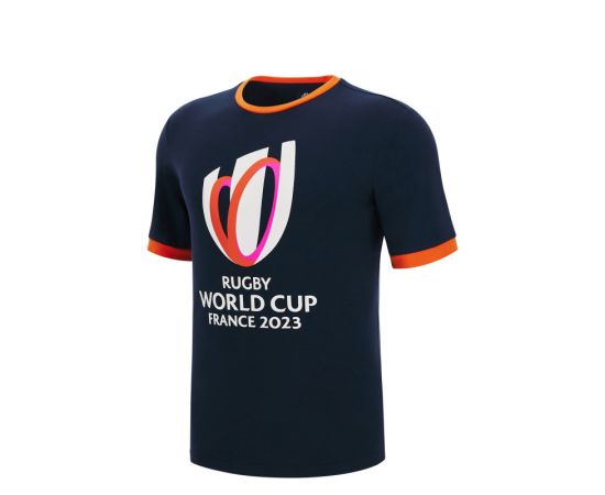 lacitesport.com - Macron T-shirt Enfant World Cup 2023, Couleur: Bleu, Taille: 8 ans