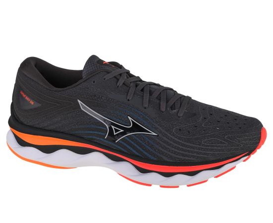 lacitesport.com - Mizuno Wave Sky 6 Chaussures de running Homme, Couleur: Gris, Taille: 44,5