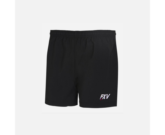 lacitesport.com - Force XV Short de Rugby, Couleur: Noir, Taille: L