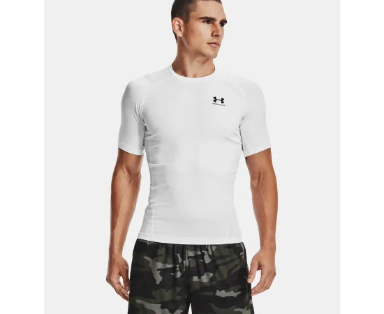 lacitesport.com - Under Armour Lycra T-shirt Homme, Couleur: Blanc, Taille: 2XL