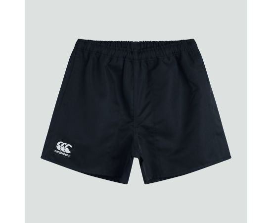 lacitesport.com - Canterbury Short de rugby Professionnal, Couleur: Noir, Taille: M
