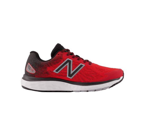 lacitesport.com - New Balance 680 V7 Chaussures de running Homme, Couleur: Rouge, Taille: 46