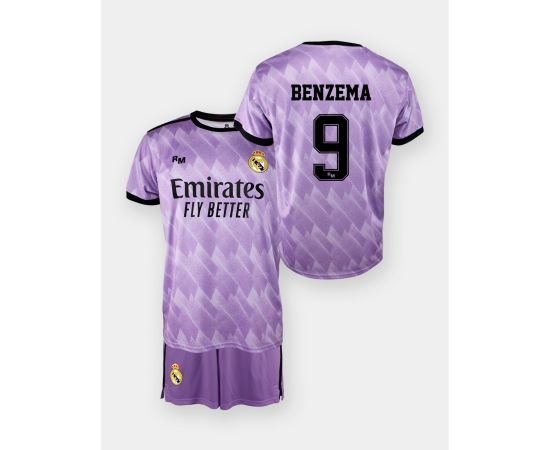 lacitesport.com - Roger's Real Madrid Ensemble Enfant Benzema Exterieur 22/23, Taille: 4 ans