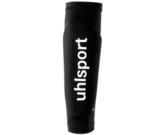 lacitesport.com - Uhlsport Guard Sleeve Protège-tibias Adulte, Couleur: Noir, Taille: M