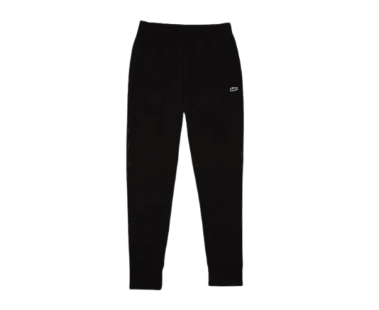 lacitesport.com - Lacoste Core Solid Pantalon Homme, Couleur: Noir, Taille: 5