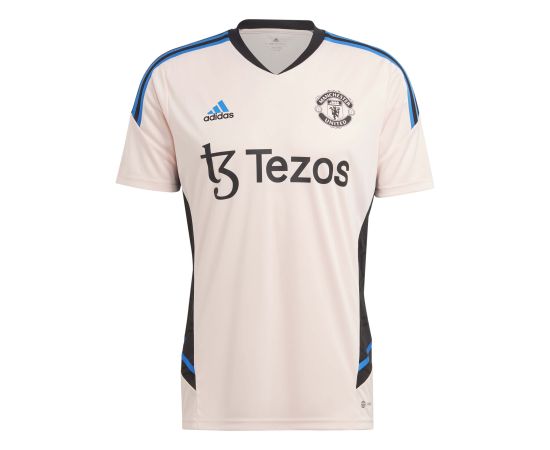 lacitesport.com - Adidas Manchester United Maillot Training 22/23 Homme, Couleur: Beige, Taille: L