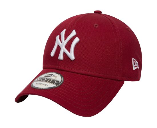 lacitesport.com - New Era 9FORTY New York Yankees MLB League Essential Casquette, Couleur: Bordeaux, Taille: OSFM