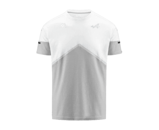 lacitesport.com - Kappa Aybi Alpine F1 2023 T-shirt Homme, Couleur: Blanc, Taille: XL