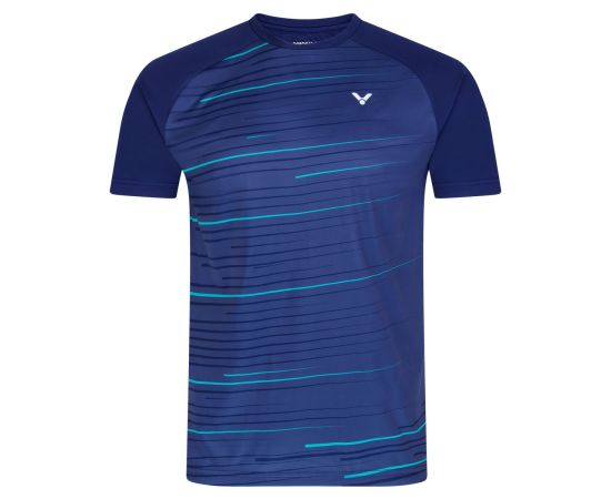 lacitesport.com - Victor 33100 B T-shirt Homme, Couleur: Bleu Marine, Taille: S