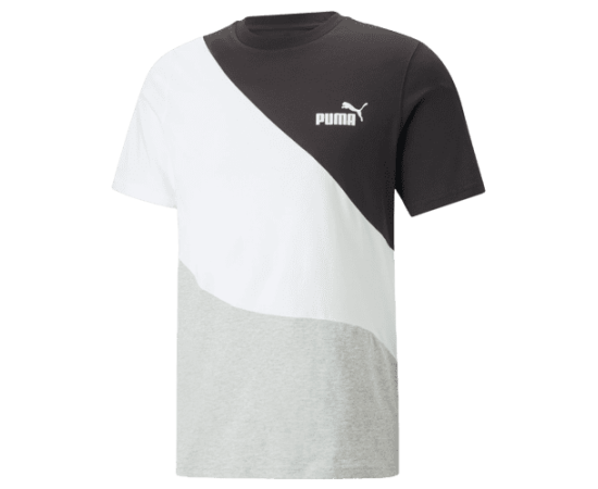 lacitesport.com - Puma Power Cat T-shirt Homme, Couleur: Gris, Taille: XS