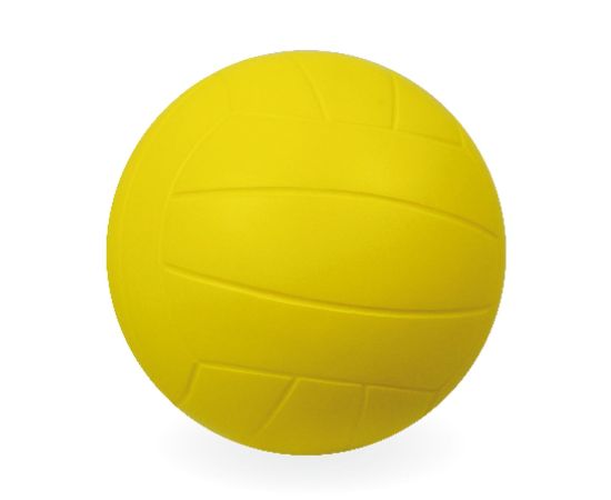 lacitesport.com - SEA MOUSSE HAUTE DENSITE 21 cm Ballon de volley, Couleur: Jaune