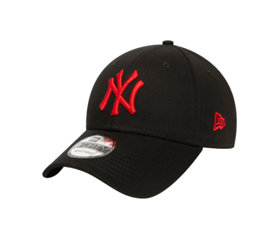 lacitesport.com - New Era New York Yankees 940 Essential Casquette, Couleur: Noir Rouge, Taille: OSFM