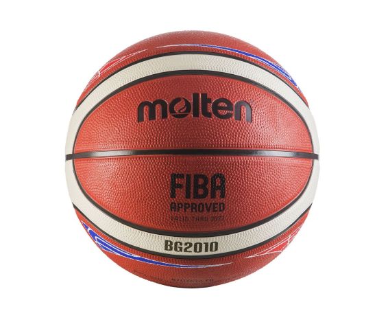 lacitesport.com - Molten Scolaire BG2010-FB Ballon de basket, Couleur: Orange, Taille: T7