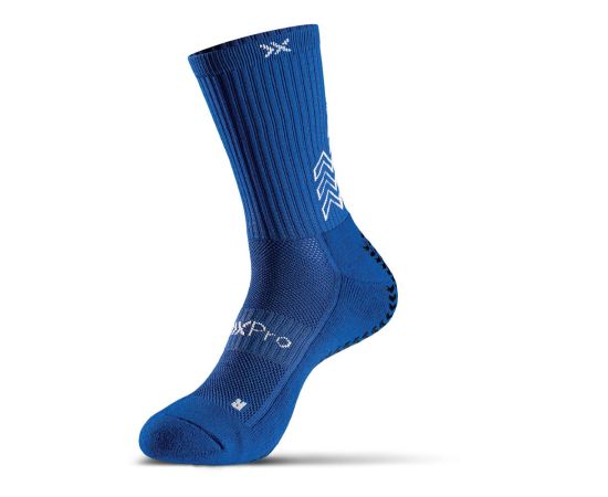 lacitesport.com - Sox Pro Chaussettes Anti dérapantes Adulte, Couleur: Bleu, Taille: S