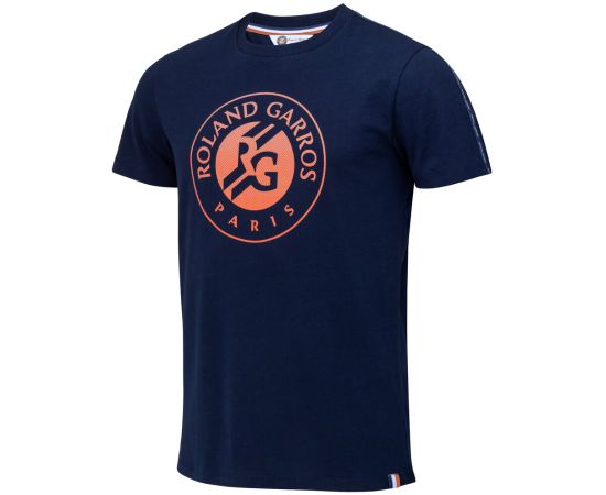 lacitesport.com - Roland Garros Collection Officielle T-shirt Homme, Couleur: Bleu, Taille: S