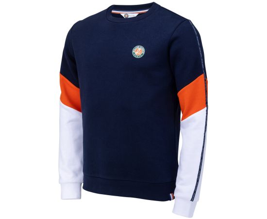 lacitesport.com - Roland Garros Collection Officielle Sweat Homme, Couleur: Bleu, Taille: S