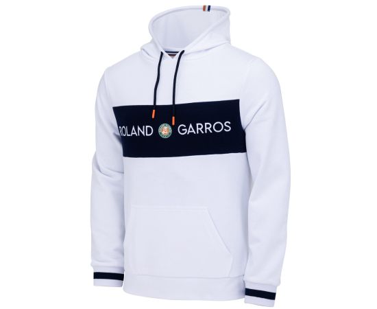 lacitesport.com - Roland Garros Collection Officielle Sweat Homme, Couleur: Blanc, Taille: S