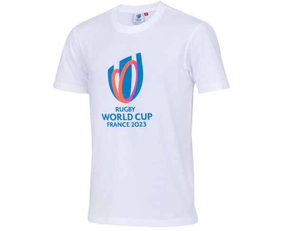 lacitesport.com - Rugby World Cup Collection Officielle T-shirt Homme, Couleur: Blanc, Taille: S